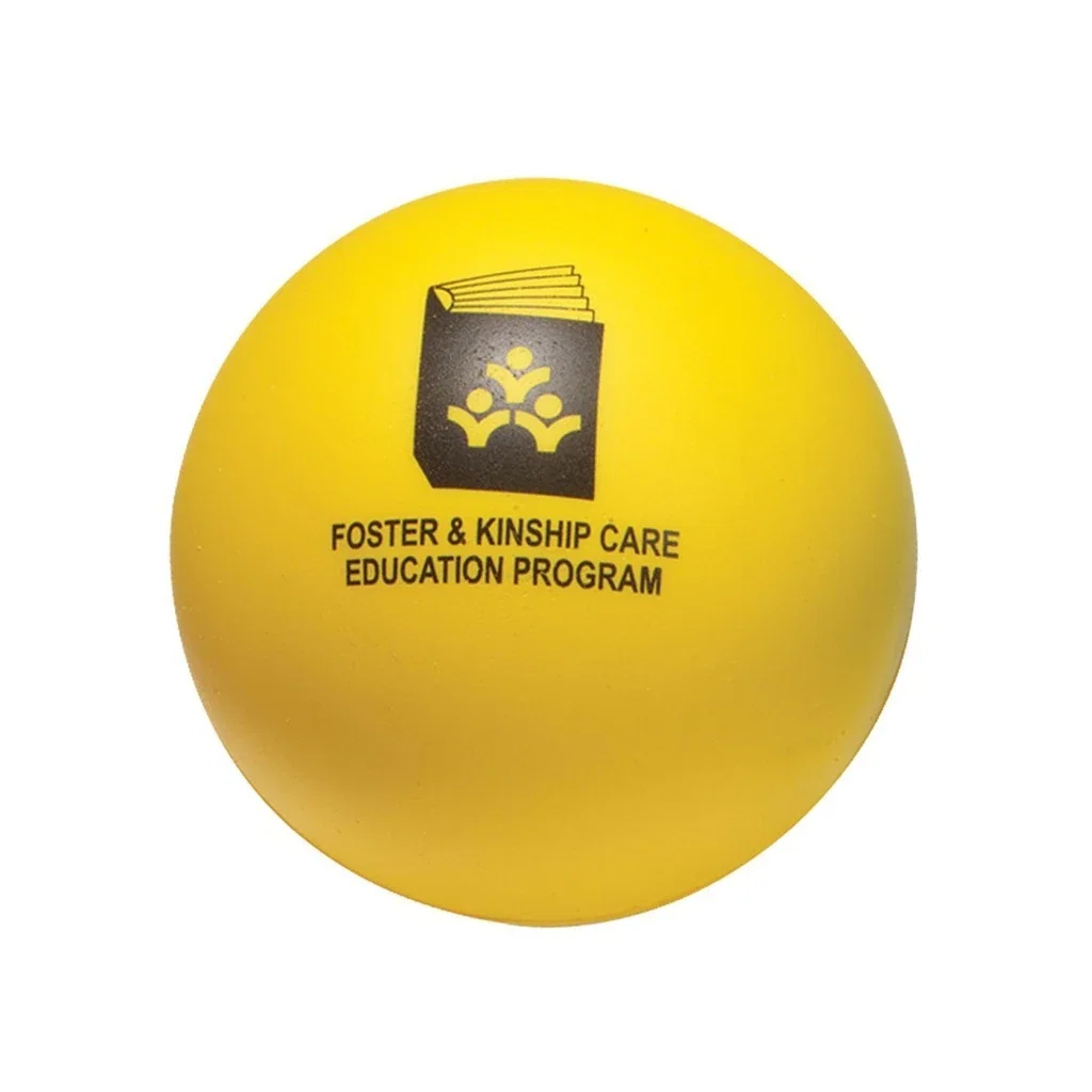 Personalized Colorbrite Stress Ball — Yellow — view 4