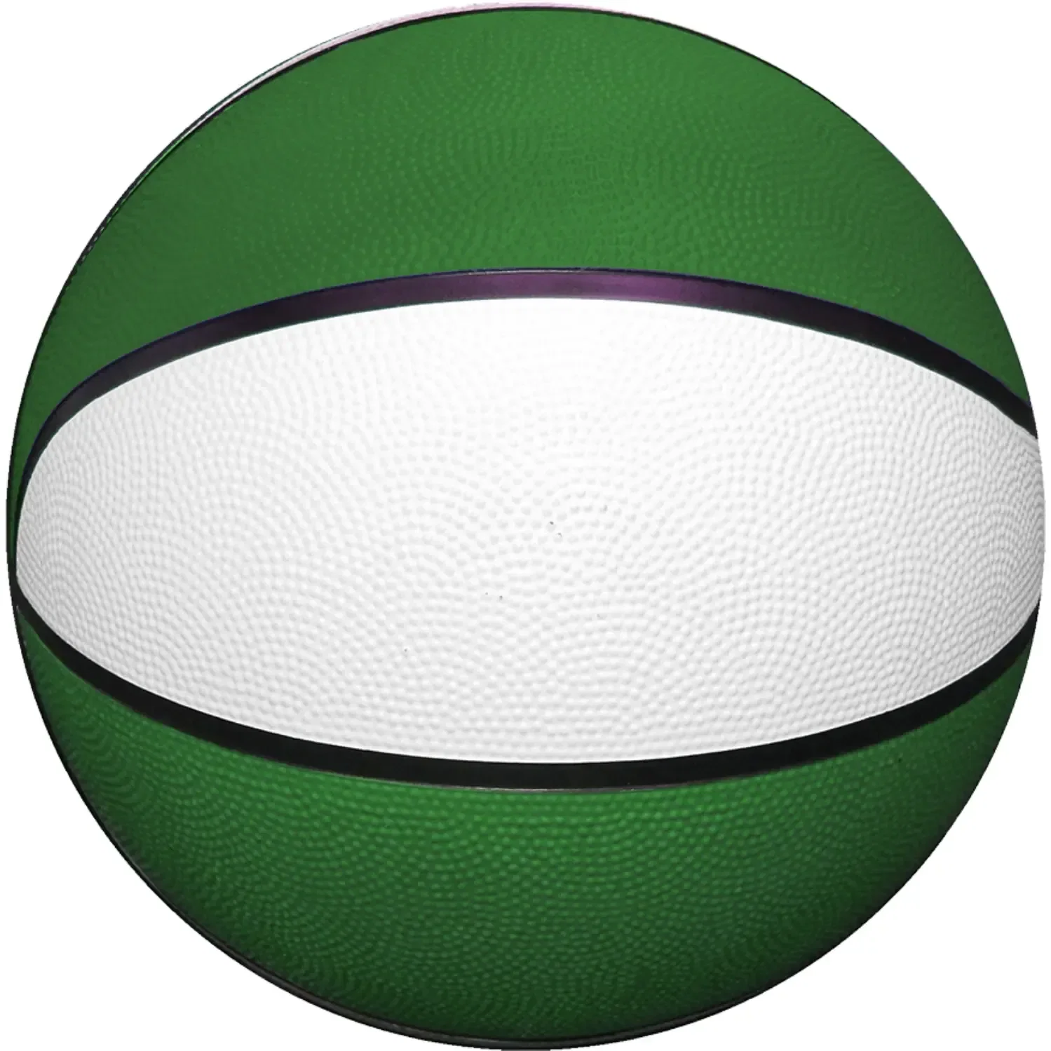 Colored Full-Size Rubber Basketball Colors (29½") — view 3