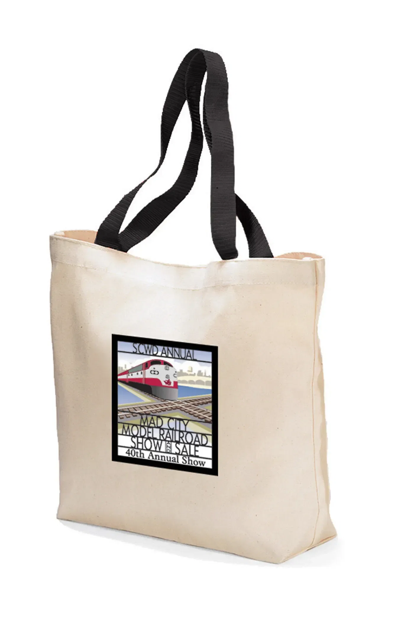 Colored Handle Tote — view 3