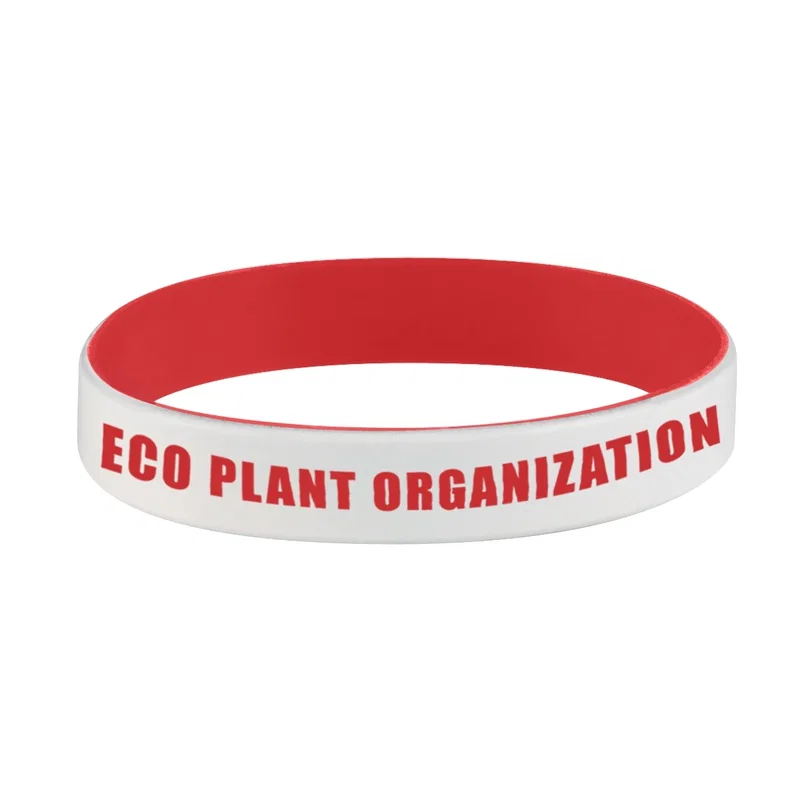 Colored Letter Silicone Bracelet — view 12
