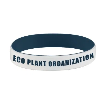Colored Letter Silicone Bracelet — view 9