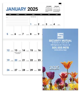 Custom Colorful Impressions Monthly Pocket Planner