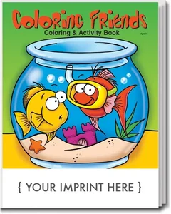 Coloring Friends Coloring & Activity Book