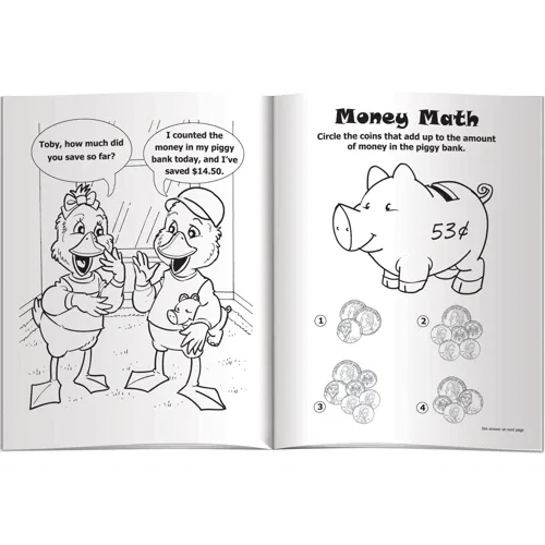 Saving Money is Fun combo pack kitted in clear poly bag promotional giveaway