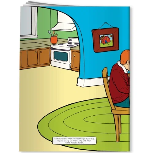 Open My Plate Nutrition Condition coloring book pages with food-group line art to color