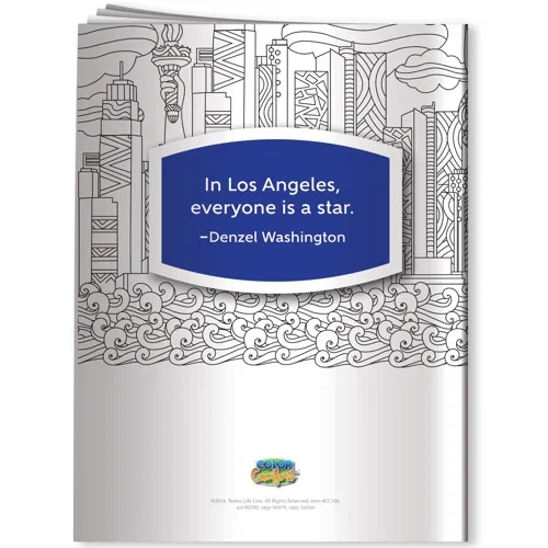 U.S. Landmarks Combo Pack with imprinted six colored pencils