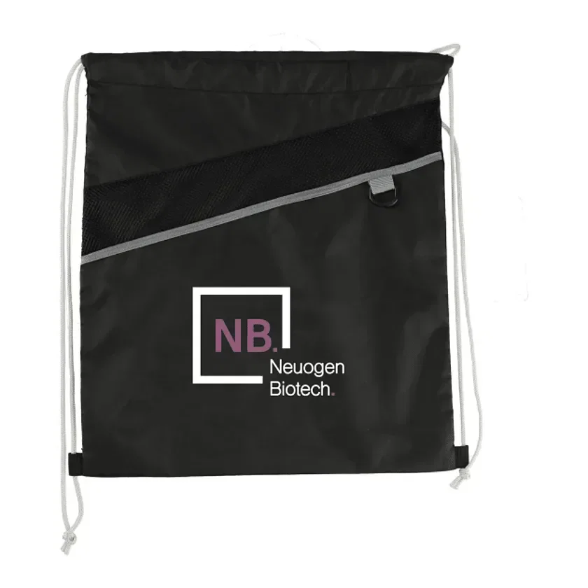 Combo Recycled Drawstring Bag — view 4
