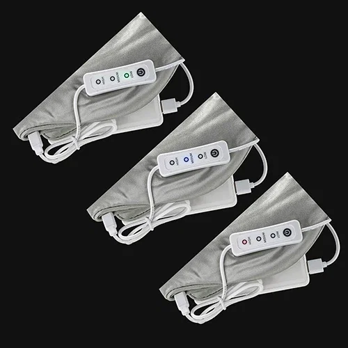 Promotional Comfort Logic heating wrap worn around the neck