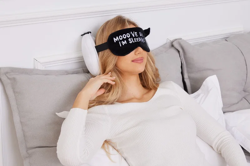 Comfort Pals 2-in-1 Pillow Sleep Mask styles displayed together in a group shot, style 3 of 4 shown
