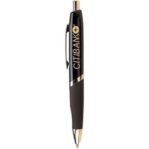 Commonwealth Jumbo Metal Ballpoint Pen with Gold-Plated Accents