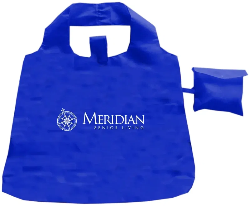 Custom Blue Tote Bag — view 1