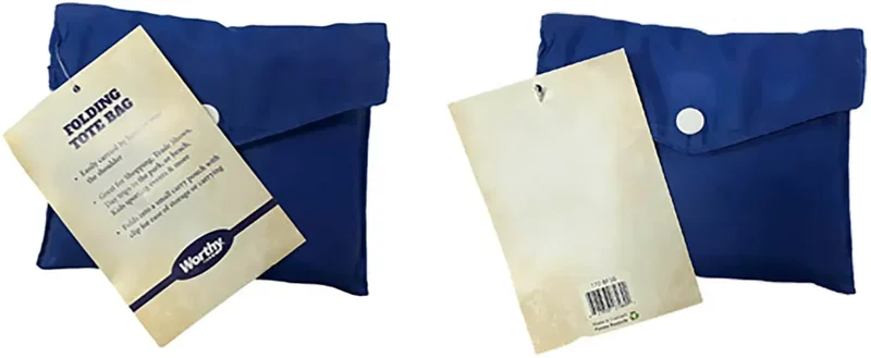 Custom Blue Tote Bag — view 4