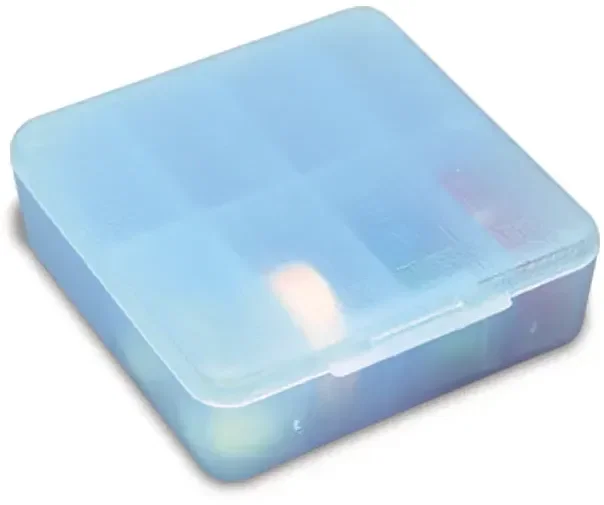 Compact Pill Box custom-printed with a logo — view 3