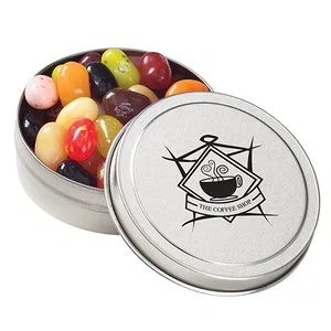 Compact Round Tin for Storage and Packaging