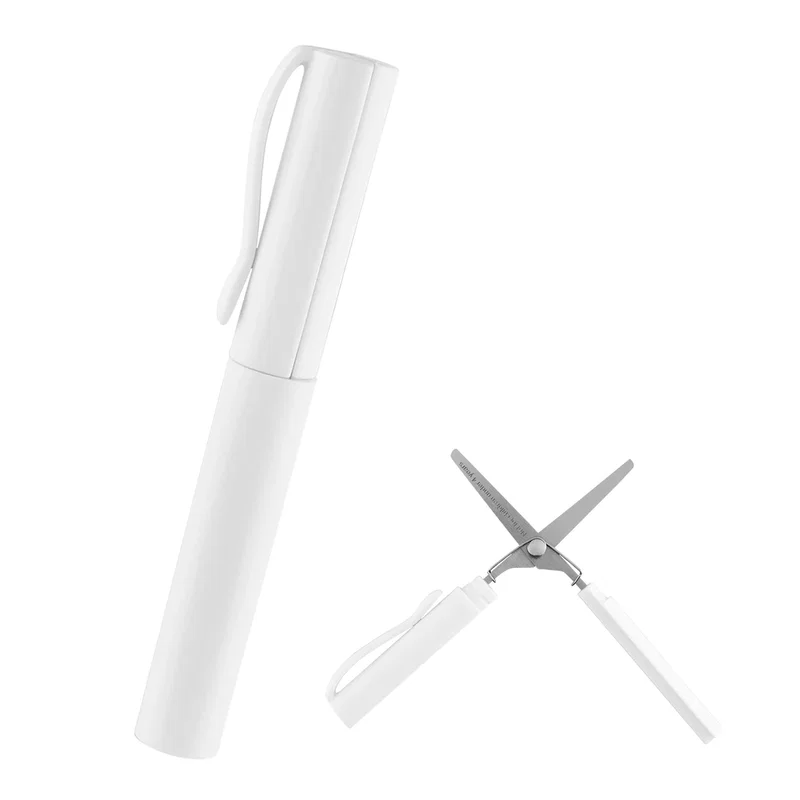 Upright presentation of the compact scissors and its pivot point