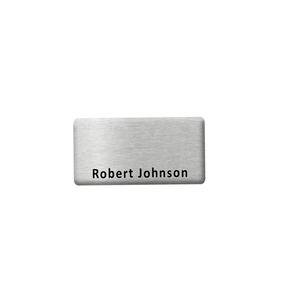 Complete Click-It Name Badge (Standard Size 1-1/2" x 3") — view 3