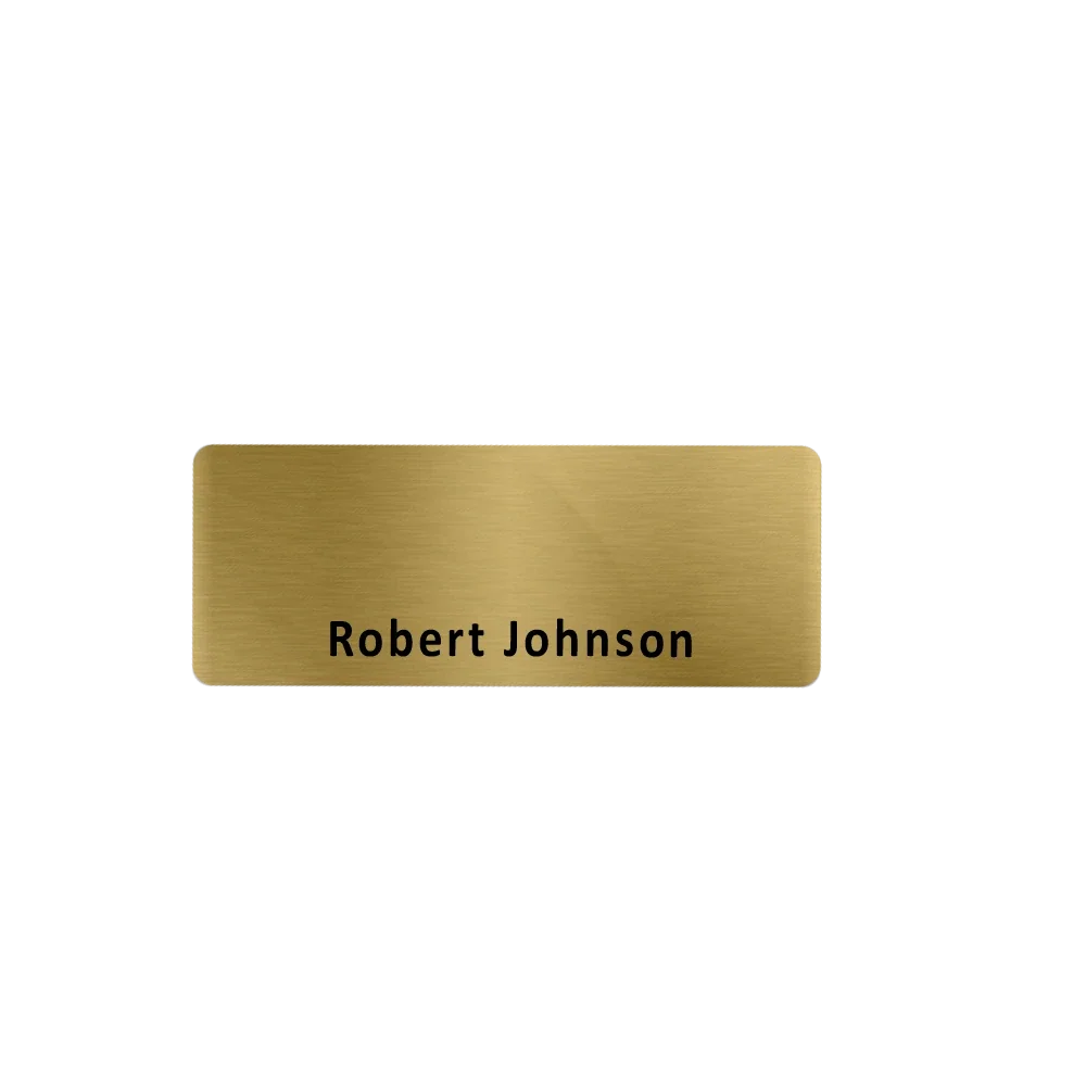 Complete Click-It Name Badge (Standard Size 1" x 3") — view 4