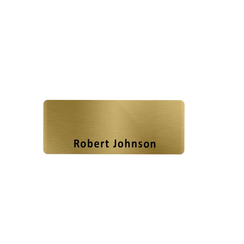 Complete Click-It Name Badge (Standard Size 1" x 3") — view 4
