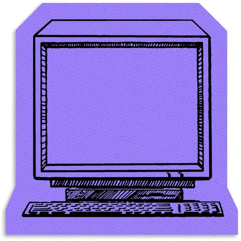 Computer Jar Opener. Desktop computer shaped natural rubber jar opener for IT and tech giveaways, view 2