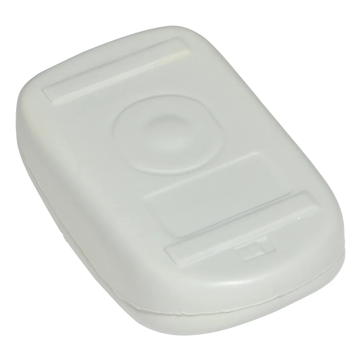 Close-up of the custom Computer Mouse Stress Reliever's imprint area on top