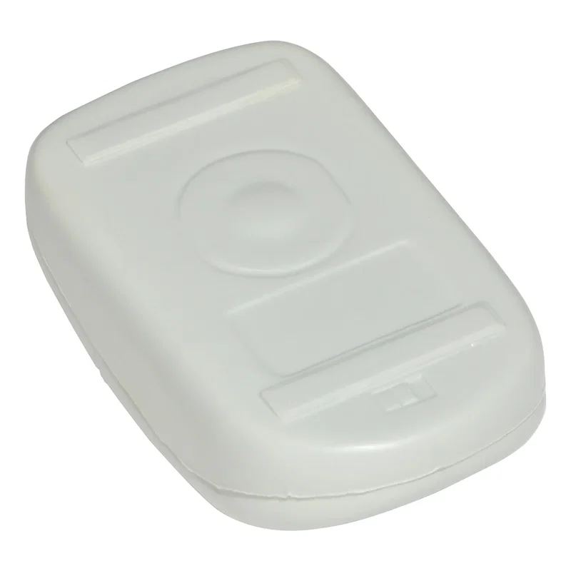 Close-up of the custom Computer Mouse Stress Reliever's imprint area on top