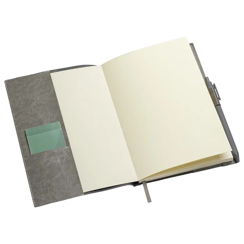 Side profile of the Conclave Refillable Leatherette Journal