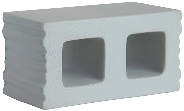 Concrete Block Stress Reliever — view 3