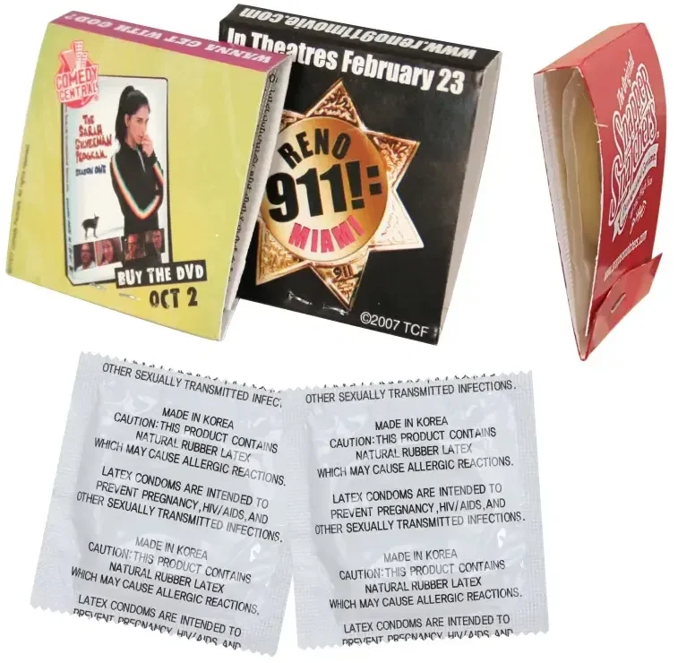 Custom Condom Matchbook — view 3