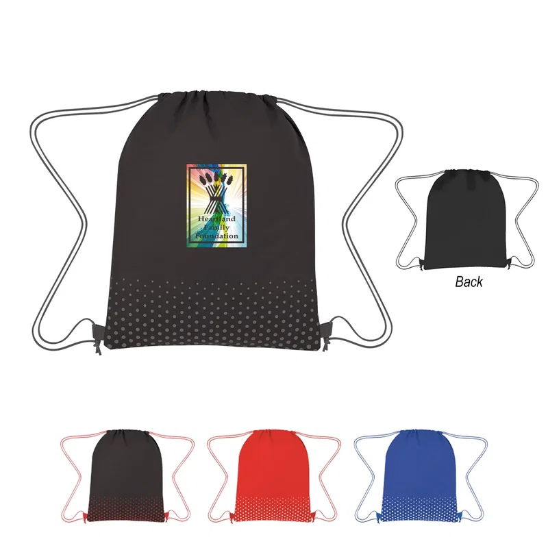 Connect The Dots Non-Woven Drawstring Bag — view 10