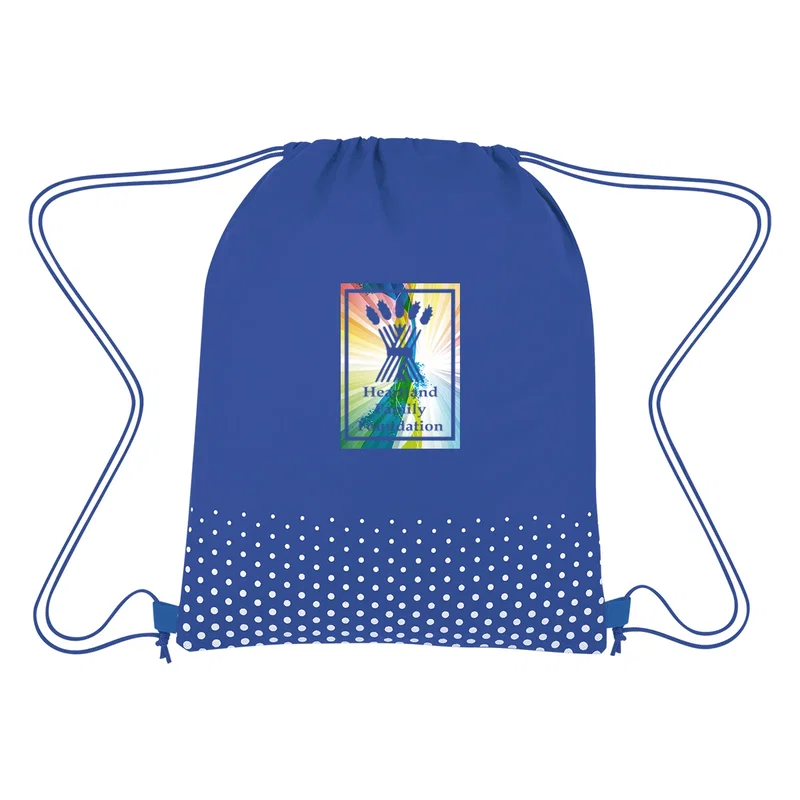Connect The Dots Non-Woven Drawstring Bag — view 8