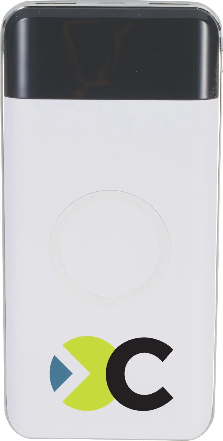 Personalized Wireless Power Bank with LED Display - 10000 mAh — view 8
