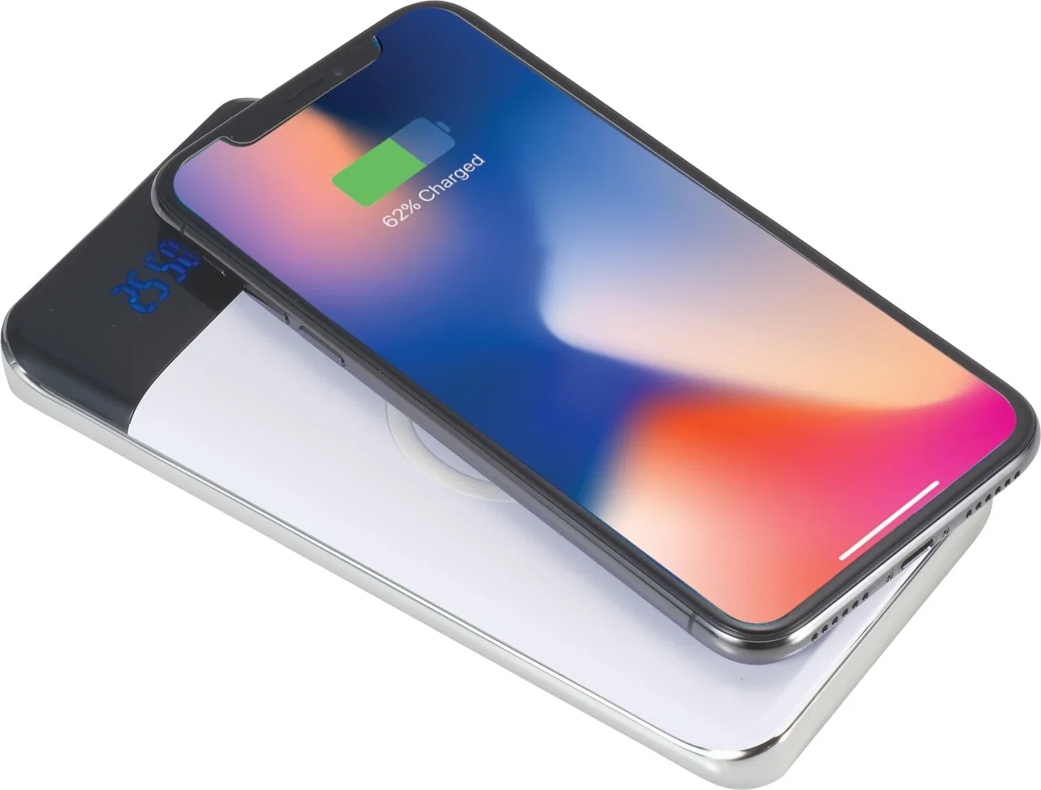 Personalized Wireless Power Bank with LED Display - 10000 mAh — view 9