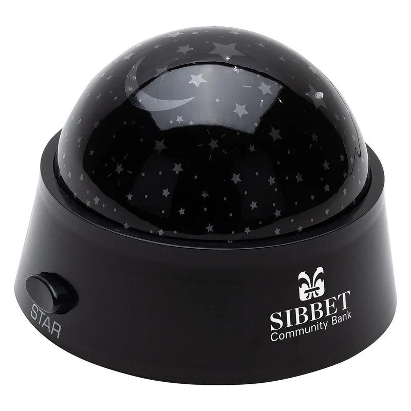 Top-down view of the custom Constellation Night Light