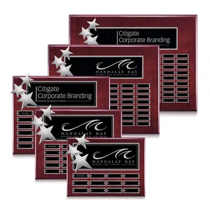 Piano Finish Perpetual Plaque With Constellation Star Ornaments