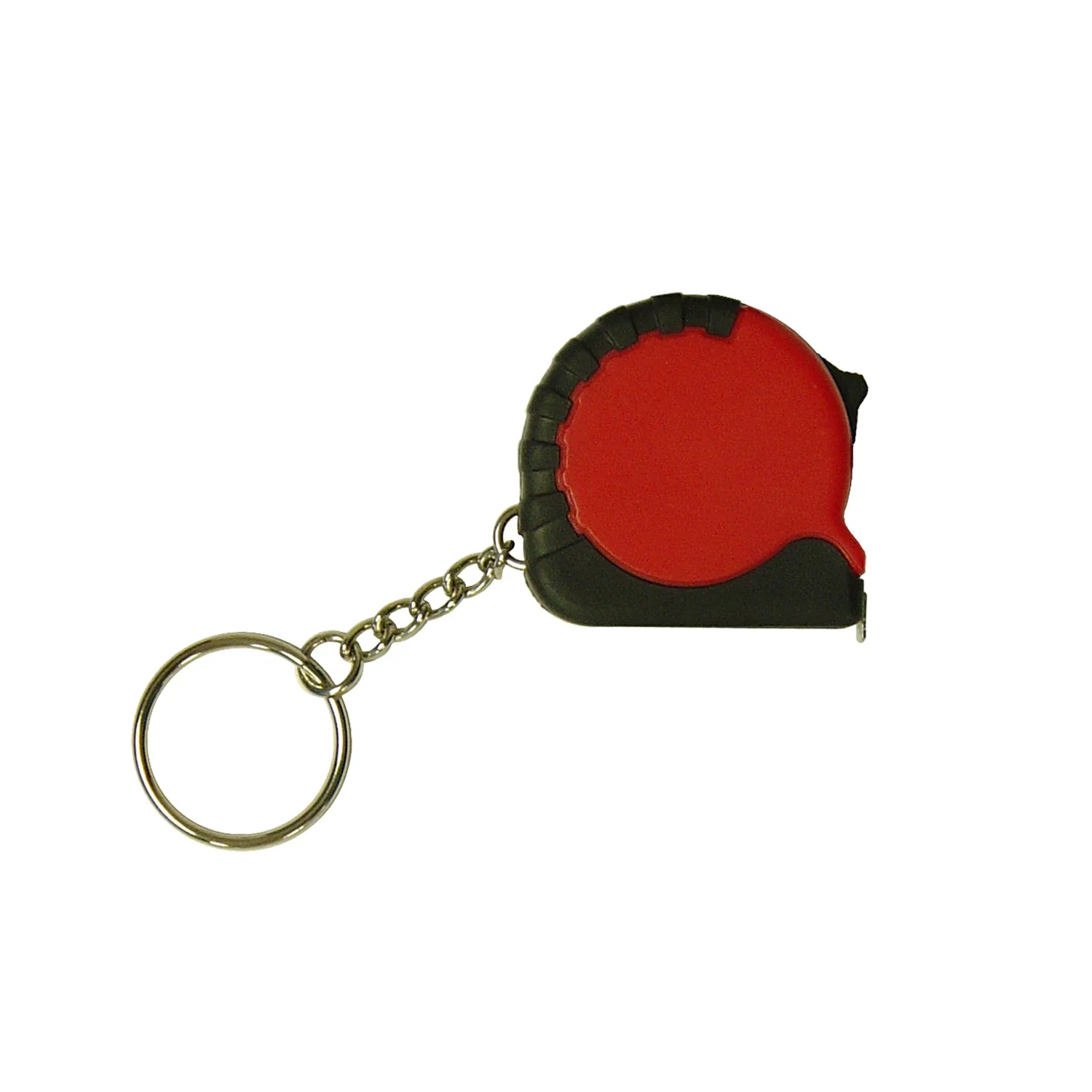 Construction-Pro Keychain Tape Measure. Steel 3-foot keychain tape measure with split ring for contractor giveaways, view 3