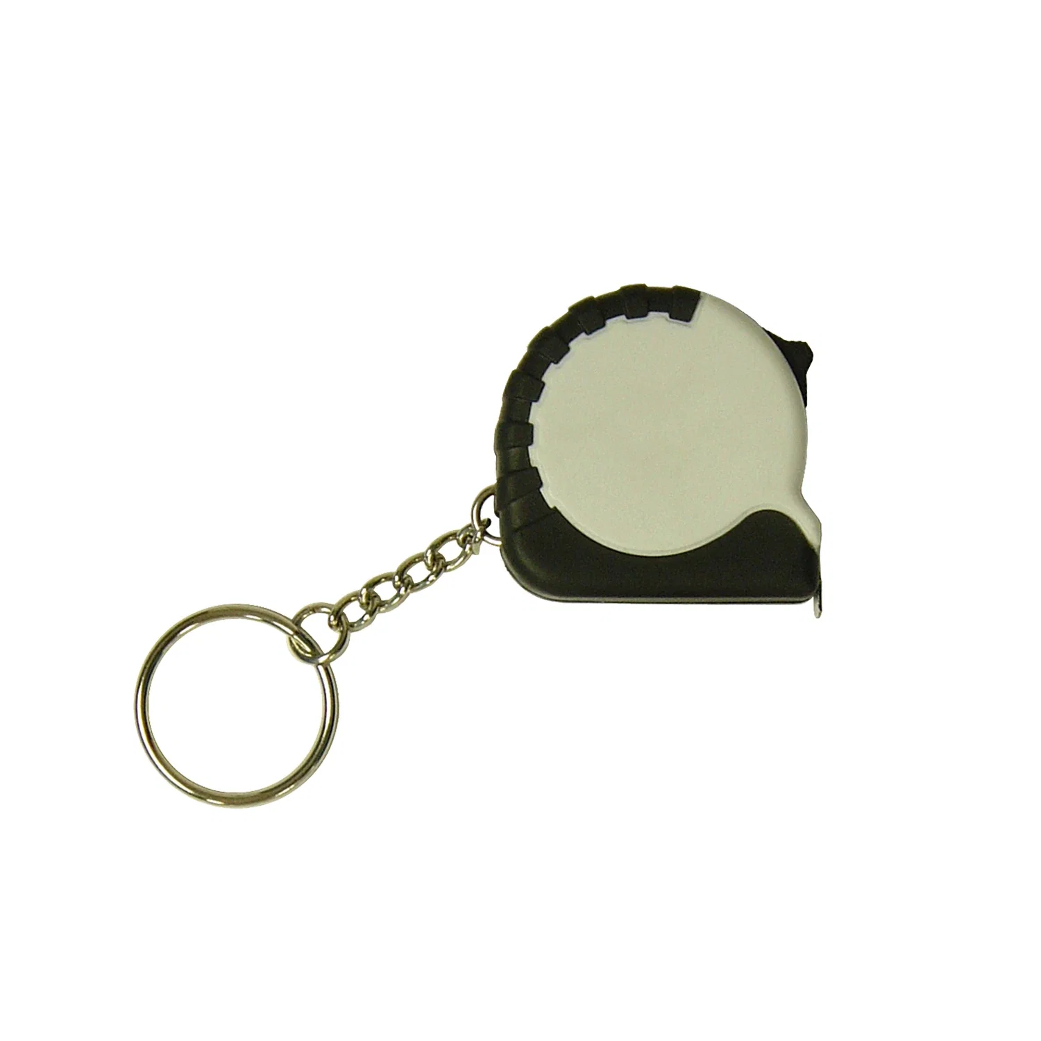 Construction-Pro Keychain Tape Measure. Steel 3-foot keychain tape measure with split ring for contractor giveaways, view 4