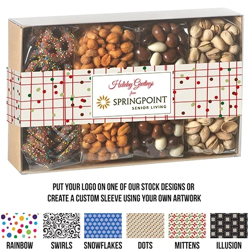 Contemporary Gourmet 4-Way Treat Box — view 3