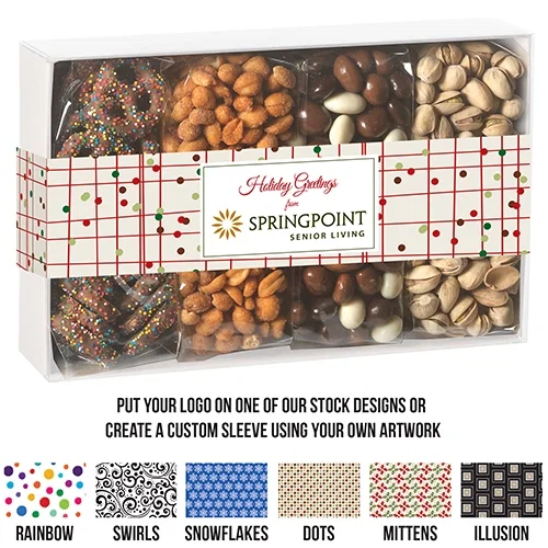 Contemporary Gourmet 4-Way Treat Box — view 4
