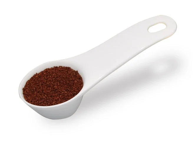 Continental Long-Handle Coffee Scoop. Long-handle plastic coffee scoop for cafes and coffee roasters, view 2