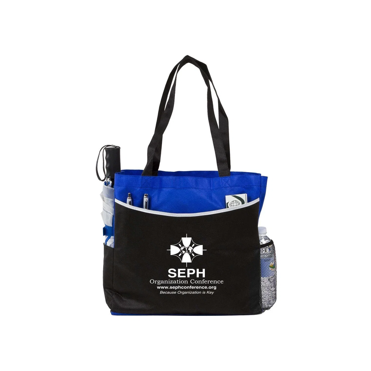 Convention Tote — Blue — view 3