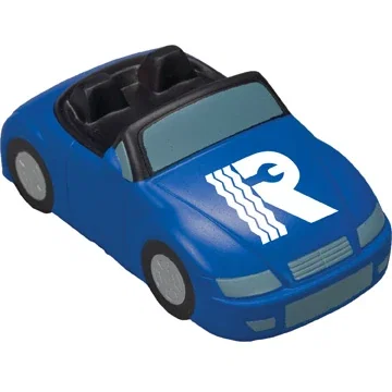 Convertible car stress reliever side view, polyurethane promotional stress toy