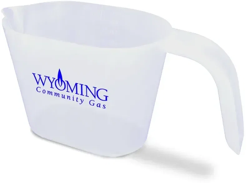 Cook's Choice Two-Cup Measuring Cup. Two-cup polypropylene measuring cup with no-drip spout for baking, view 2