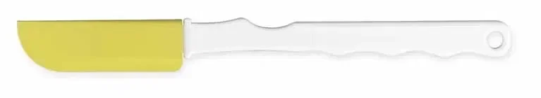 Cook's-Favorite Silicone Spatulas - Wide & Slim. Silicone spatula set with wide and slim heads for big-bowl mixing, view 3