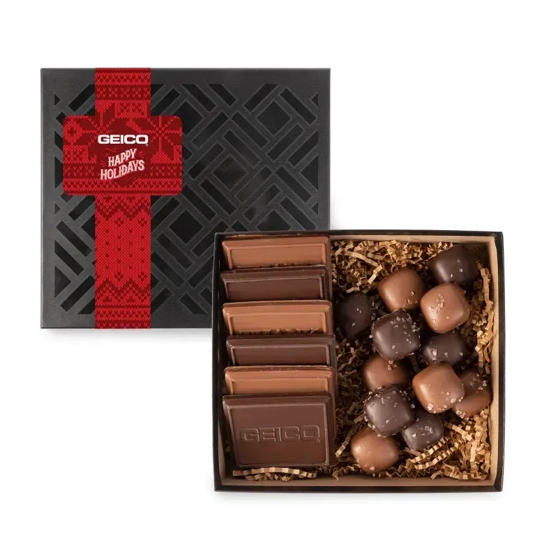 Cookie Gift Box with Sea Salt Caramels — view 2