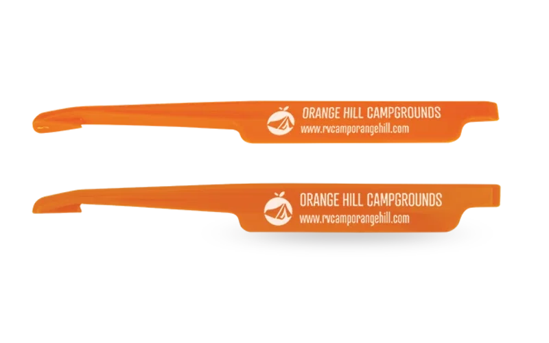 Cook's Favorite Slice-And-Peel Orange Peeler. Plastic slice-and-peel orange peeler tool for branded kitchen giveaways