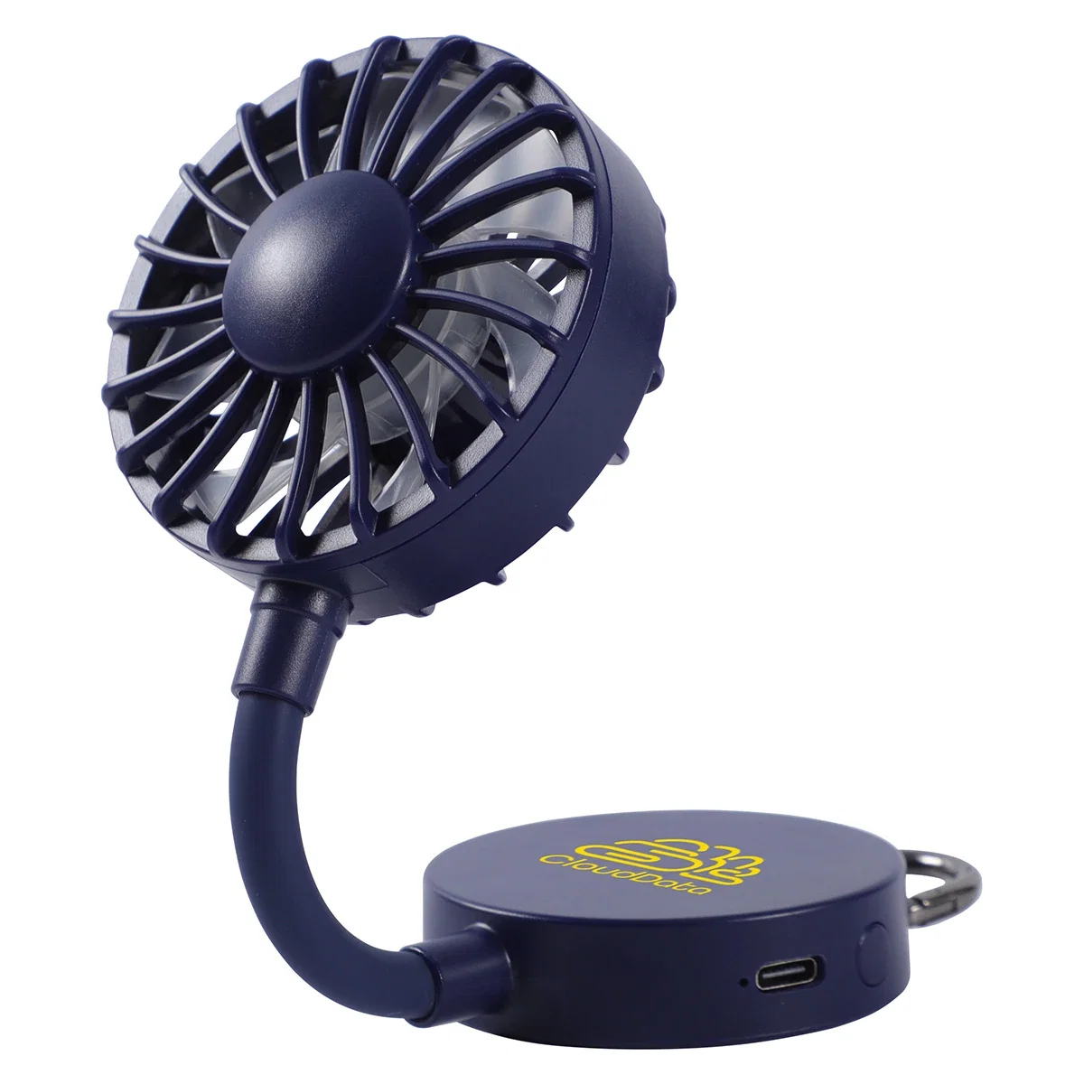 Close-up of the Cool Clip Fan's magnet base attachment
