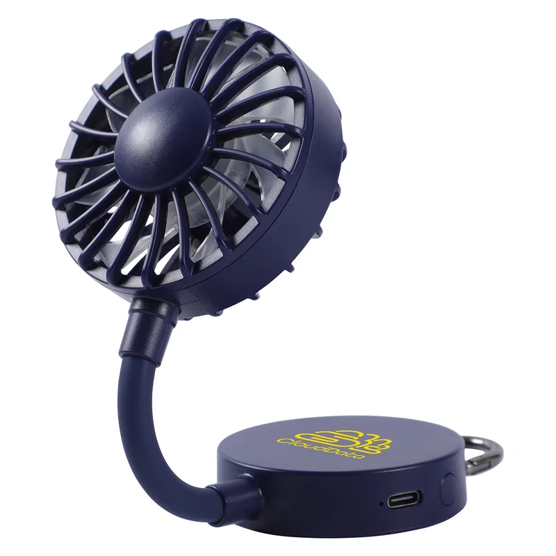 Close-up of the Cool Clip Fan's magnet base attachment