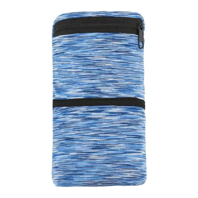 Cooling Heathered Wrist Band with Pocket — view 2