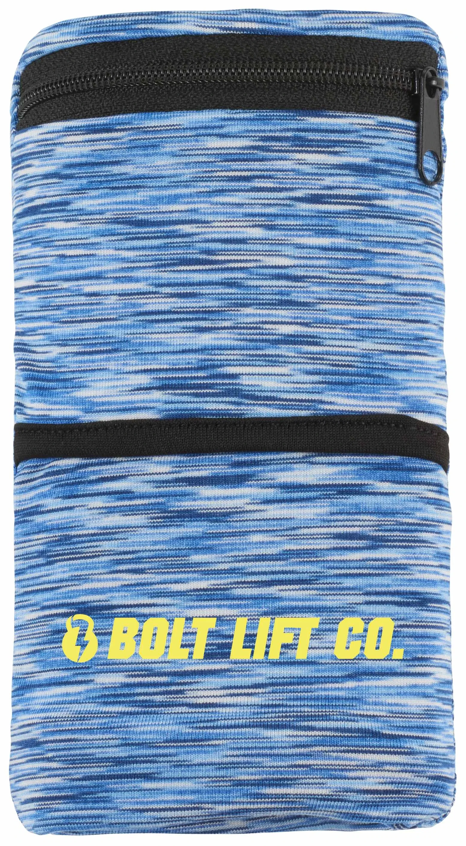 Cooling Heathered Wrist Band with Pocket — view 4