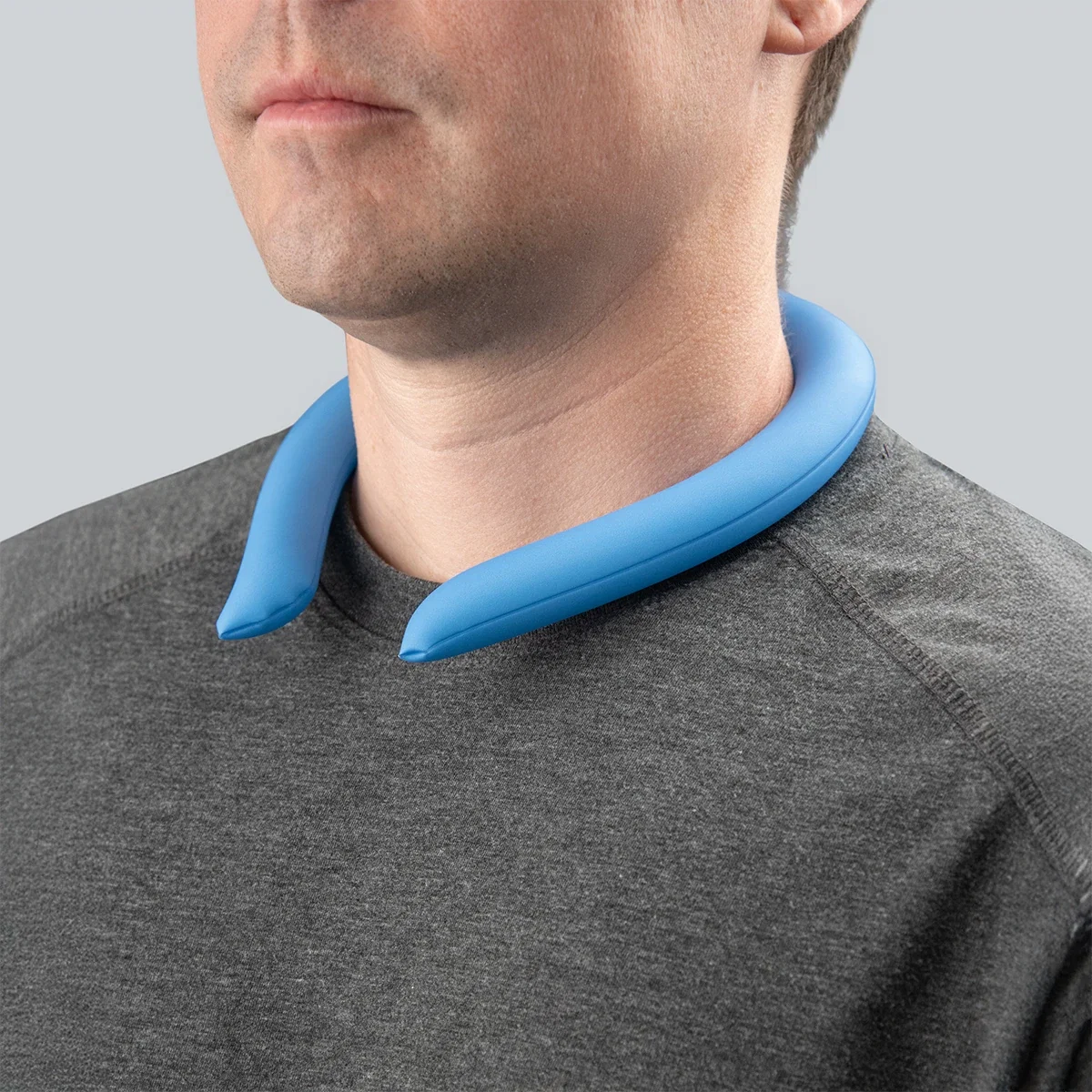 Cooling Neck Wrap being worn